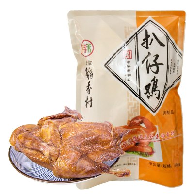 北京稻香村扒仔鸡600g鸡肉扒鸡真空即食卤味