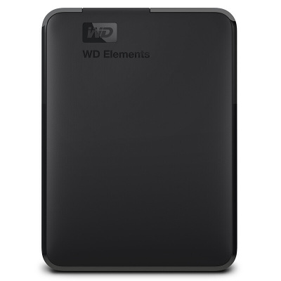 西部数据WD Elements新元素系列 2.5英寸 USB3.0 2TB移动硬盘(WDBUZG0020BBK)