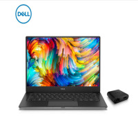 戴尔DELL XPS13.3英寸远程办公超轻薄窄边框笔记本电脑(i5-8250U 8G 256GSSD)银