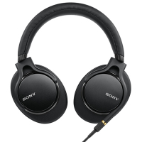 索尼(SONY) MDR-1AM2 头戴式高解析度音乐耳机 4.4mm平衡连接线 MDR-1AM2 立体声耳机 黑色
