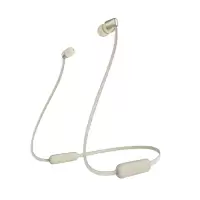 索尼(SONY)WI-C310 无线蓝牙耳机 入耳式线控耳机 金色