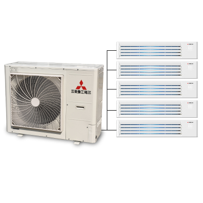 三菱重工海尔6匹一拖五冷暖智能变频 家用中央空调 RFC160JX 多联机 节能健康精确控温