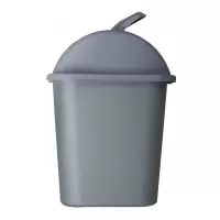 [苏宁自营]白云清洁(BAIYUN CLEANING) AF07008优质塑料 小号带盖的 垃圾桶 (个)