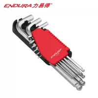 力易得(ENDURA)9件套公制加长球头内六角套装 内六角扳手组套 E1595 1套
