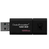金士顿U盘128gU盘DT100G3 高速USB3.0