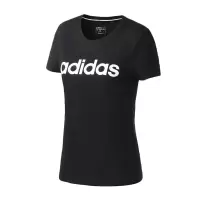 [自营]adidas阿迪达斯NEO女服运动服圆领休闲短袖T恤FP7868
