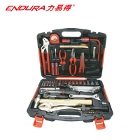 力易得(ENDURA) 75件套机修组套 维修组套 手动工具组套五金工具箱 货号E1313