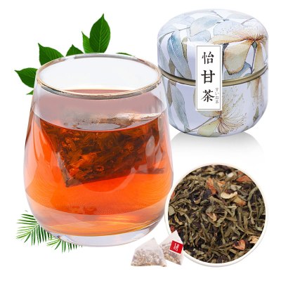 金唐怡甘茶35g/10小袋 葛根杭白菊罗汉果余甘子茉莉花红茶养生益甘茶