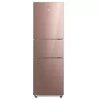 美的(Midea) BCD-239WTGPM 冰箱三门多电冰箱家用小型风冷无霜节能电冰箱 玻璃面板 变频智能