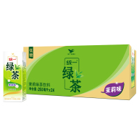 统一 250ml*24盒 绿茶 茶饮料 整箱装 (单位:箱)