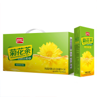 盼盼食品菊花茶250ml*24盒整箱 夏季清爽茶饮料