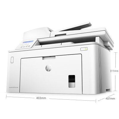 自营 新品 惠普(HP) LaserJet Pro MFP M227sdn A4 黑白 激光多功能一体机