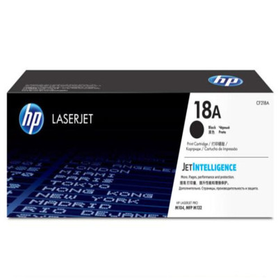 自营 新品 惠普(HP)CF218A 18A黑色打印硒鼓 (适用于HP M104a,M104w,M132a,M132nw