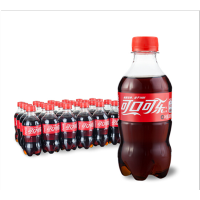 可口可乐 Coca-Cola 汽水 碳酸饮料 300ml*24瓶 整箱