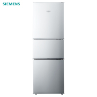 西门子(SIEMENS)BCD-232(KG23D166EW) 232升 三门冰箱 家用 机械控温 小冰箱(银色)