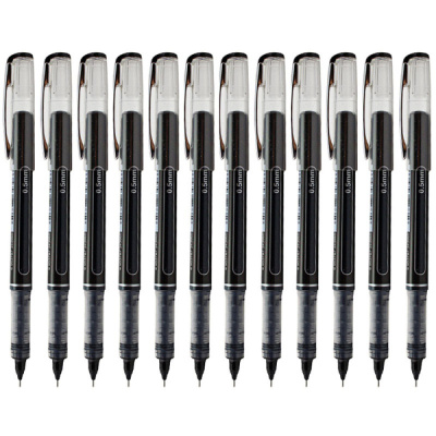 晨光直液式签字笔 ARP50901黑0.5 12支/盒 黑色
