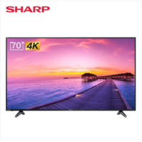 夏普(SHARP)70英寸 4K智能平面电视 70C6UZ(黑色)