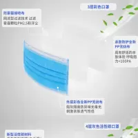 口罩一次性防尘透气冬季加厚款口罩男女口罩 100个装