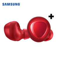 三星(SAMSUNG)Galaxy Buds+真无线2代蓝牙入耳式耳机 苹果安卓通用/音乐/游戏/运动 通话耳机 耀目红