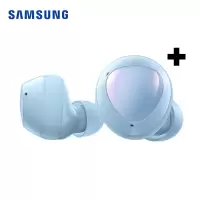 三星(SAMSUNG)Galaxy Buds+真无线2代蓝牙入耳式耳机 苹果安卓通用/音乐/游戏/运动 通话耳机 浮氧蓝