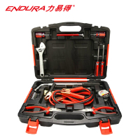 力易得(ENDURA) 13件套紧急汽修组套 维修组套 手动工具组套五金工具箱 货号E1211