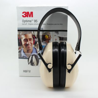 3M H6A专业隔音头带式耳罩 学习睡觉防噪音耳罩 工厂降噪声防护耳罩/1副
