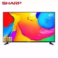 夏普(SHARP)45N4AA 45英寸 高清超薄电视人工智能网络wifi液晶平板电视机
