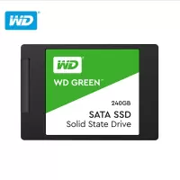 西部数据(WD)240GB SSD固态硬盘 SATA3.0接口 Green系列-SSD日常家用普及版电脑固态