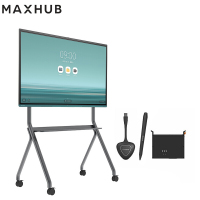 MAXHUB会议平板一体机65英寸时尚版VA65CA视频会议套装教学电子白板 标配+ i5核显+智能笔+传屏器+支架