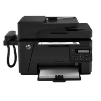 惠普M128fp黑白激光一体机 打印复印扫描传真 电话手柄
