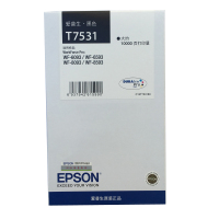 爱普生(EPSON) T7531黑色墨盒 (适用WF6093/6593/8093/8593打印机) 黑色