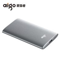 爱国者(aigo)S02移动固态硬盘1T高速USB3.1手机电脑两用SSD移动硬盘