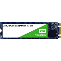 西部数据(WD)240GB SSD固态硬盘 M.2接口(SATA总线) Green系列-SSD
