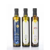 亚麻籽油橄榄油葡萄籽油500ml三瓶套装
