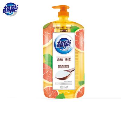 自营 新品 超能 离子去油洗洁精(西柚祛腥)1.5kg 加浓