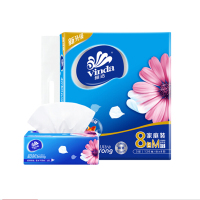 维达(Vinda)V2889 抽纸 超韧系列 软抽3层 母婴家用 8包/提