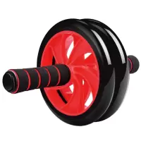 多德士（DDS）健腹轮腹肌轮双轮健身轮(含跪垫) 锻炼运动健身器材家用