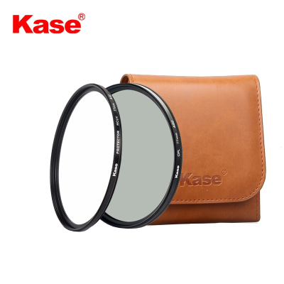 卡色(kase)52mm MCUV镜+CPL偏振镜圆形滤镜套装 高清高透 多层镀膜 消除反光 AGC款 送滤镜包