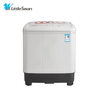 艾美特(Airma天鹅TP80VDS088公斤双桶 双缸 半自动洗脱分离洗衣机脱水机 家用