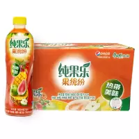 百事可乐 果缤纷 热带美味 果汁 饮料 500ml*15瓶 (单位:箱)