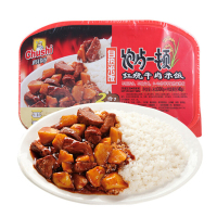 厨师 自热米饭 红烧牛肉口味 方便米饭自热火锅户外速食 445g