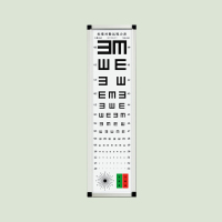 视力表灯箱 国际标准对数测视力表超薄led灯光箱5米E字