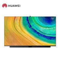 华为 HUAWEI HEGE-570 智慧屏V75 75英寸 人工智能液晶电视 摩卡金 4K