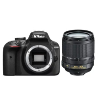 尼康(Nikon) D3400单反套机（AF-S DX 尼克尔18-105MM F/3.5-5.6 VR）黑色