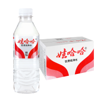 娃哈哈饮用纯净水350ml*24瓶/箱/50箱