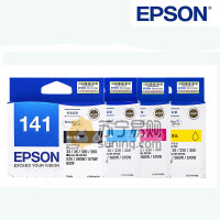 爱普生(EPSON) T141 系列原装墨盒 适用爱普生 ME350/ME35/620F/900 四色套装(BY)