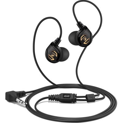 森海塞尔（Sennheiser）IE60 高保真HIFI音乐耳机 有线入耳式耳机 被动环境噪声阻抑 黑色