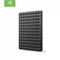 希捷(Seagate)STEA1000400 睿翼2.5英寸USB3.0移动硬盘 黑钻商务典雅黑 2TB