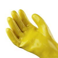 谋福 (CNMF)8569棉毛浸塑PVC手套 耐油款(计价单位:双)黄色
