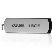 得力(deli)3721高速U盘 16GB存储U盘 迷你可爱U盘16g（SW）